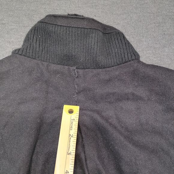 Coogi Mens Black Utility Field Jacket Full Zip Pockets Casual Outerwear Size 2XL - Picture 8 of 14